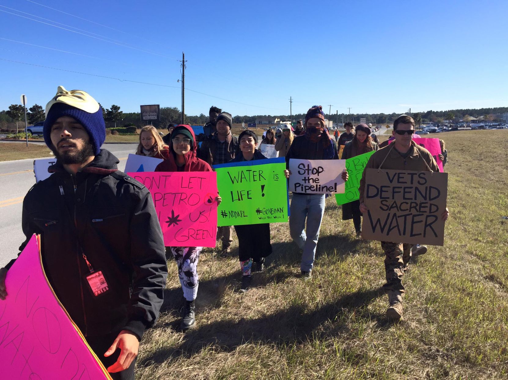 Sabal Trail protestors